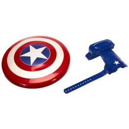 Escudo y guante magnéticso avengers capitan america