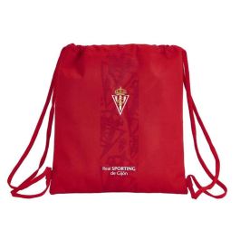 Cartera Escolar Safta Sporting De Gijon Saco Plano 350x400 mm Cartera Escolar Safta Sporting De Gijon Saco Plano 350x400 mm
