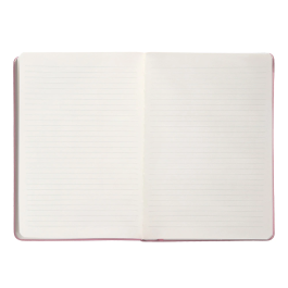 Antartik Cuaderno A5 Tapa Dura Hojas Rayas Rosa Pastel 100 Hojas 80gr FSC