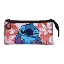 Karactermania Lilo y Stitch Portatodo Triple Fan 2.0 Estuche Escolar 11x23x7cm