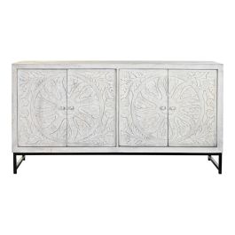 Buffet Indio DKD Home Decor Blanco 38 x 80 x 150 cm