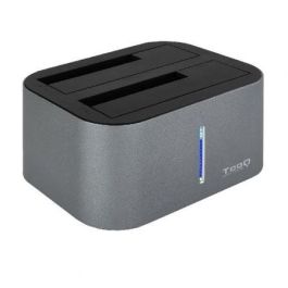 TooQ TQDS-805G Docking Station para Discos Duros 2.5/3.5" HDD/SSD USB 3.0/3.1 Gen1 con Clonación Autónoma 8TB SATA Gris Aluminio Precio: 32.69000009. SKU: S0227847