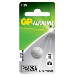 GP PX625A Batería Alcalina Tipo Botón para Calculadoras, Juguetes y Pequeños Dispositivos Electrónicos - Pack 1 Unidad Precio: 6.50000021. SKU: B1EV4ACDPR
