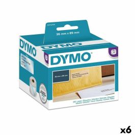 Etiquetas para Impresora Dymo 89 x 36 mm LabelWriter™ Transparente (6 Unidades) Etiquetas para Impresora Dymo 89 x 36 mm LabelWriter™ Transparente (6 Unidades)