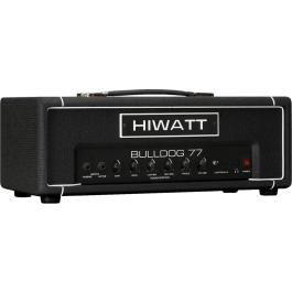 HIWATT Bulldog Cabezal Amplificador Bajo 100W Transistores EQ 4 Bandas Entradas Activa Pasiva Auxiliar Salida DI XLR Negro