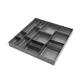 HERRAJES ALK Modula 1+2 M600 Cubertero de Aluminio para Cajón en Acabado Antracita Precio: 102.95000045. SKU: B15F7L8BNM