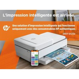 HP ENVY 6420e Impresora Multifunción Inyección Tinta Térmica WiFi Bluetooth ADF HP+ 4800x1200ppp 10ppm A4 HP ENVY 6420e Impresora Multifunción Inyección Tinta Térmica WiFi Bluetooth ADF HP+ 4800x1200ppp 10ppm A4