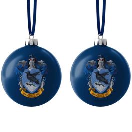 SD TOYS Bola Navidad Harry Potter Ravenclaw Adorno Árbol Decoración Hogwarts 75mm