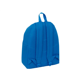 Mochila Escolar Benetton Azulina Azul 33 x 42 x 15 cm