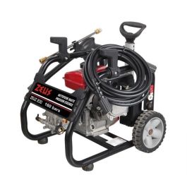 Zeus Hidrolimpiadora a Gasolina 4 Tiempos 160 Bares Presión Máx. con Rotabuse, Bomba Axial Aluminio y Pistones Inoxidables