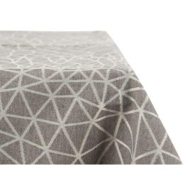 Mantel Kinvara BABEL GRIS 48 Blanco Gris Jacquard