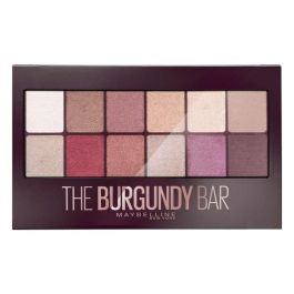 Maybelline THE BURGUNDY BAR eye shadow palette #04-burgundy Sombra de ojos Paleta de 12 tonos nude y granates Precio: 13.50000025. SKU: S0572248