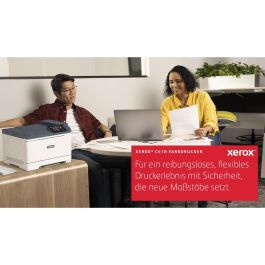 Xerox C410 Impresora láser color A4 40 ppm dúplex LAN USB. Velocidad 40ppm. Impresión a doble cara. Ideal oficina.