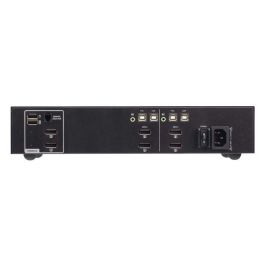 ATEN Switch KVM de seguridad avanzada DisplayPort, 2 puertos USB, compatible con PSD PP v4.0, CS1142DP4 ATEN Switch KVM de seguridad avanzada DisplayPort, 2 puertos USB, compatible con PSD PP v4.0, CS1142DP4