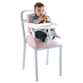 Thermobaby Silla elevadora rosa polvo