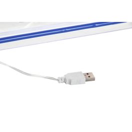 Decoracion Luminosa Urban DKD Home Decor Rosa Azul 1.5 x 22 x 42 cm (2 Unidades) Decoracion Luminosa Urban DKD Home Decor Rosa Azul 1.5 x 22 x 42 cm (2 Unidades)