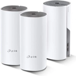TP-Link Deco E4 (3-pack) Sistema de Malla Wi-Fi 5 Doble Banda 2.4 GHz / 5 GHz Blanco, Gris Blanco Precio: 123.50000036. SKU: S0226147