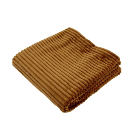 Domiva Manta DOM1735260512700 Boudoir Caramelo 75 x 100 cm Pana, Suave y Cálida Precio: 24.50000014. SKU: B19KB22F82