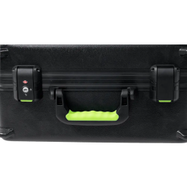 SBG Estuche de Transporte de Polietileno para 30 Micrófonos con Cierre TSA