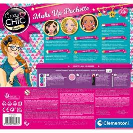 Clementoni CLE8005125186976 Pocket de Maquillaje Lavable Contiene 5 Productos de Maquillaje para Niñas