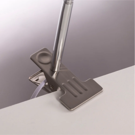 Lámpara de Mesa Flexo Escritorio Acero Pinza Secunderabad [SKD-T1004]