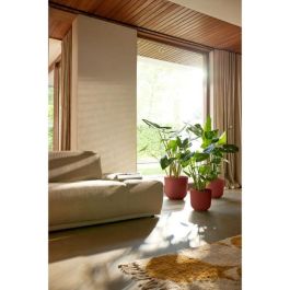 Elho ELH2942803070300 Maceta Redonda Jazz Roja para Interior, L 30 x An 29,5 x Al 27 cm, 100% Reciclada
