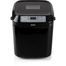 DOMO Panificadora Automática B3974 750g/1000g 12 Programas Temporizador Negro