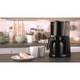 Melitta 1017-06 Cafetera de Filtro Disfruta II con Jarra Térmica Negra