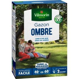 Vilmorin VIL3182670261725 - Semillas de césped de sombra, 1 kg