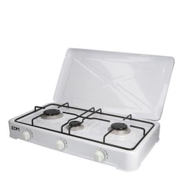 Edm Cocina de Gas Esmaltada 3 Fuegos Blanca para Gas Butano Exterior Precio: 54.94999983. SKU: S7914888