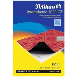 Pelikan Papel Carbón Interplastic Negro DIN A4 para Mecanografía, Caja de 100 Hojas Precio: 32.88999978. SKU: B133TW2CPS