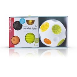 Infantino Senso' Sound Ball Balón sensorial suave, sonoro y luminoso. Ideal desarrollo motricidad fina y colores para bebés. Multicolor. Infantino Senso' Sound Ball Balón sensorial suave, sonoro y luminoso. Ideal desarrollo motricidad fina y colores para bebés. Multicolor.