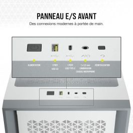 Corsair CC9011201WW Caja PC 4000D Airflow Semitorre, Cristal Templado, Blanco Corsair CC9011201WW Caja PC 4000D Airflow Semitorre, Cristal Templado, Blanco
