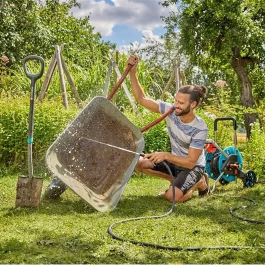 Gardena 18457-20 Kit Manguera Liano Life 30m, Resistencia a la Presión 22 bar, Longitud 30m Ø Int. 13 mm