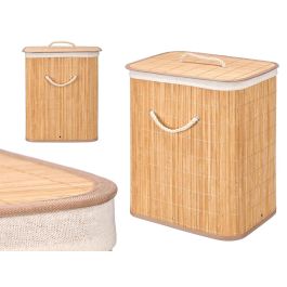 Kipit Pongotodo Bambú Rectangular Tela Natural 60L 40x50x30 cm Precio: 61.99239585. SKU: B1EX8Q7BL3