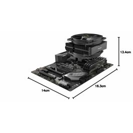 Be quiet ! BK031 Ventilador Disipador CPU Dark Rock TF 2, Refrigeración Extrema 230W TDP, Ventiladores 135mm PWM, Silencioso (27.2 dB)