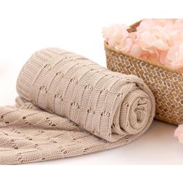 KioKids Manta de Bambú 100% para Bebé Recién Nacido, Beige, Térmica, Antihumedad, Certificado OEKO-TEX, Tamaño 80 x 110 cm Precio: 16.335. SKU: B1AJ87722J