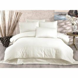 Juego de Cama ASI8683342999304 - 1 Funda Nórdica 220x240 cm + 2 Fundas Almohada 60x60 cm - Algodón/Poliéster Crema