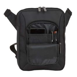 Safta Bandolera para tablet 10,6" Business, Negra, Nylon 900D GUCCI + Cuero PVC