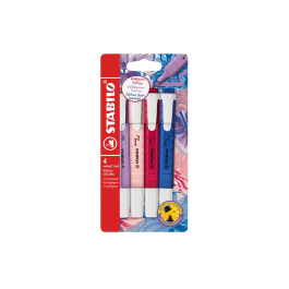 STABILO Rotulador Fluorescente Fino Swing Cool Nature Edición Wildflower, Tinta Agua, Punta Biselada 2-5 mm, 4 Unidades Colores Surtidos Precio: 7.8408. SKU: B1F5S99RAM
