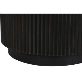 DKD Home Decor Mesa Centro Moderno Negro 61 x 61 x 41 cm