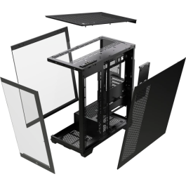 Corsair 3500X Midi Tower Negro - Torre PC ATX, Ventana Lateral, USB 3.2, Ref. CC-9011276-WW