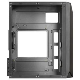 Mars Gaming MC-S1 Caja Gaming Compacta Micro-ATX con Ventana Lateral ARGB, 12 Modos de Luz y Ventilador FRGB Incluido para Refrigeración Eficiente