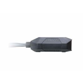 Aten Switch KVM de Cable USB DisplayPort de 2 Puertos con Selector Remoto CS22DP - Video 2560x1600@60Hz para PC, Mac, Linux