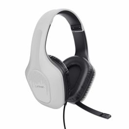 Trust Gaming GXT 415 Zirox Auriculares Gaming Micrófono Plegable Jack 3.5mm Unidades 50mm PS5 PC Multiplataforma Blancos