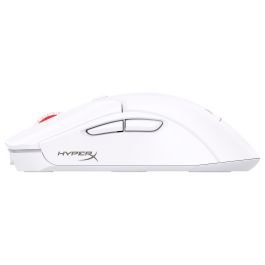 HyperX 7D389AA Ratón Gaming Inalámbrico Pulsefire Haste 2 Mini Blanco Ultraligero 60g Conexión Dual 2.4GHz/Bluetooth Sensor 26K PPP hasta 26000