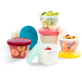 Babymoov Babybols Kit M - 6 x 180 ml - Tarros Herméticos para Almacenamiento y Transporte de Comidas para Bebés Precio: 24.50000014. SKU: B17VTS8SF8