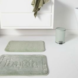 Today TOD3574641271718 Alfombra de Baño de Espuma Viscoelástica Utility 40x60 cm Verde