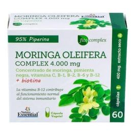 NATURE ESSENTIAL Moringa Complex 4000 mg con Zinc, Vitaminas B12, C y Cromo - 60 Cápsulas para el Sistema Inmune Precio: 16.7899996. SKU: B1JD9Q53KT