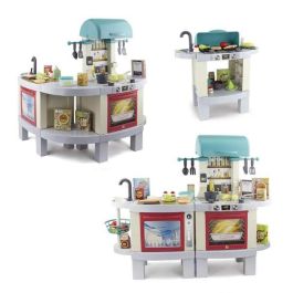 Cocina kitchen plus con luces y sonidos, transformable en barbacoa y 3 formatos diferentes de montaje 104x37x100 cm Cocina kitchen plus con luces y sonidos, transformable en barbacoa y 3 formatos diferentes de montaje 104x37x100 cm